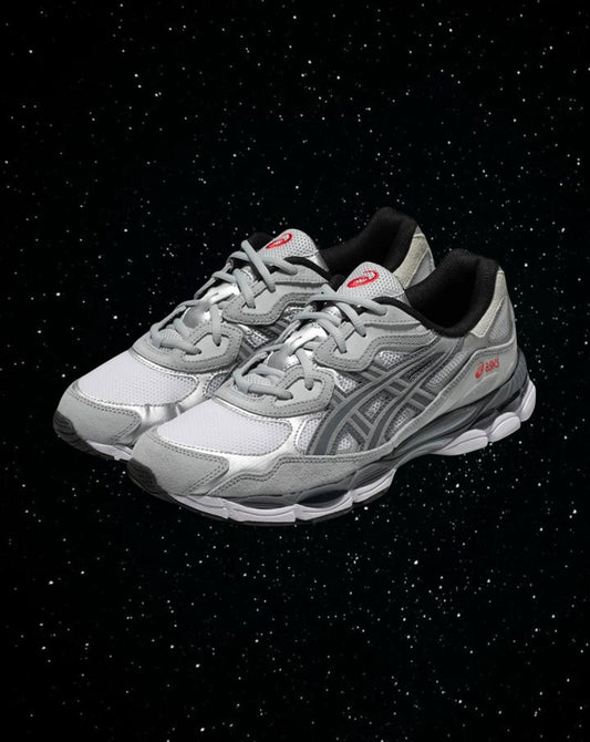 Asics gel NYC “white steel grey”