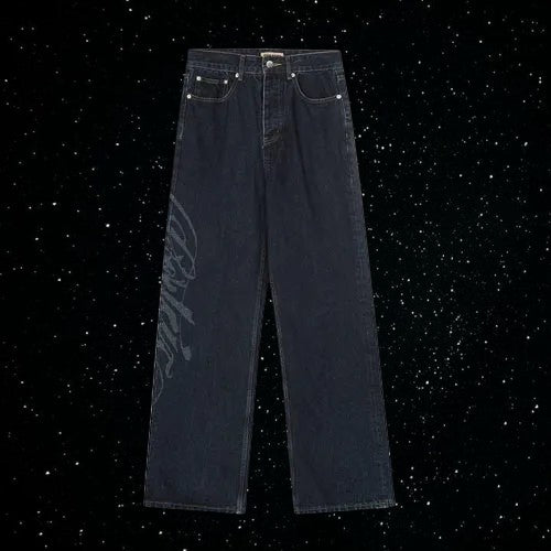 Corteiz denim jeans - denim blue