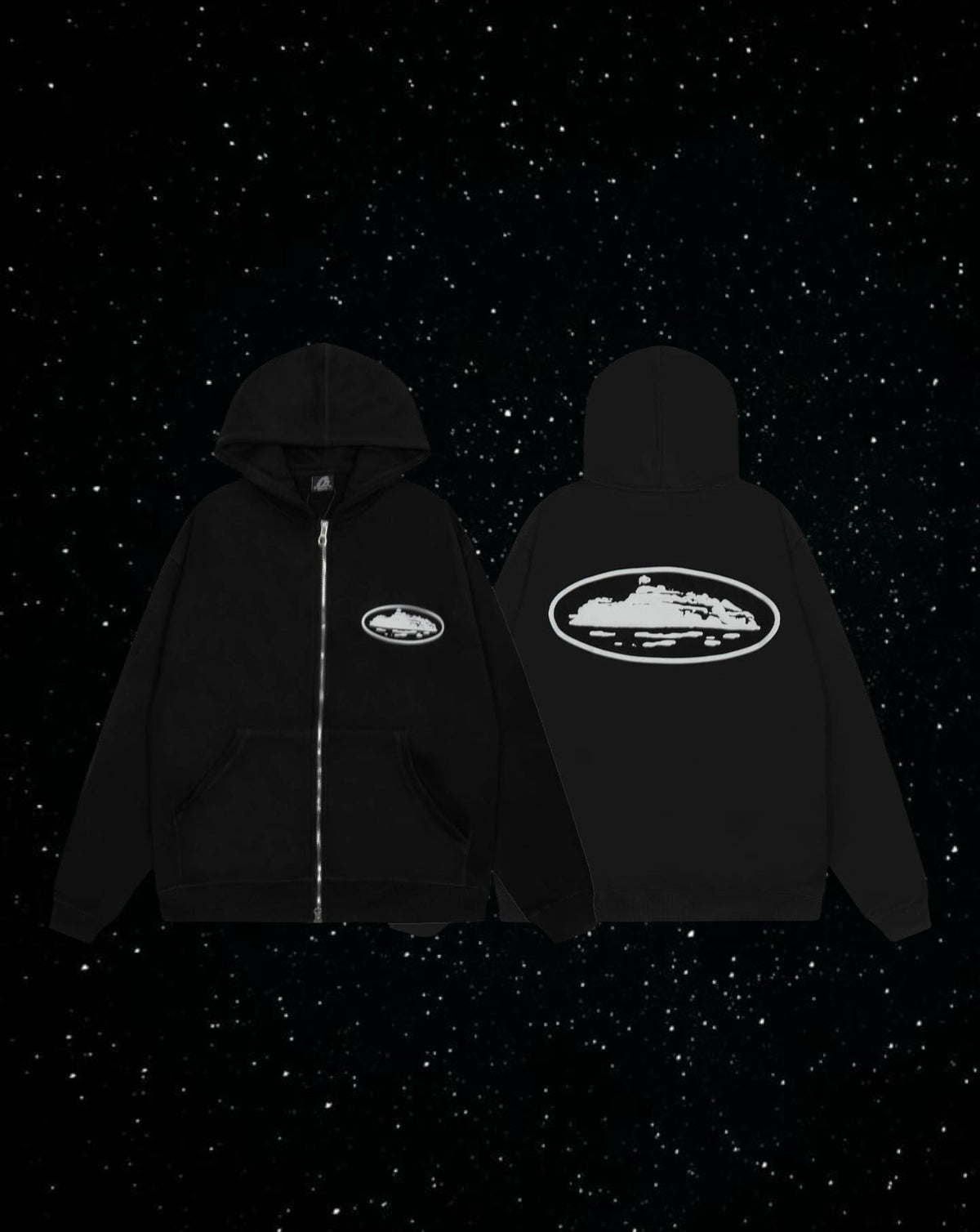 Cortiez zip up “black”