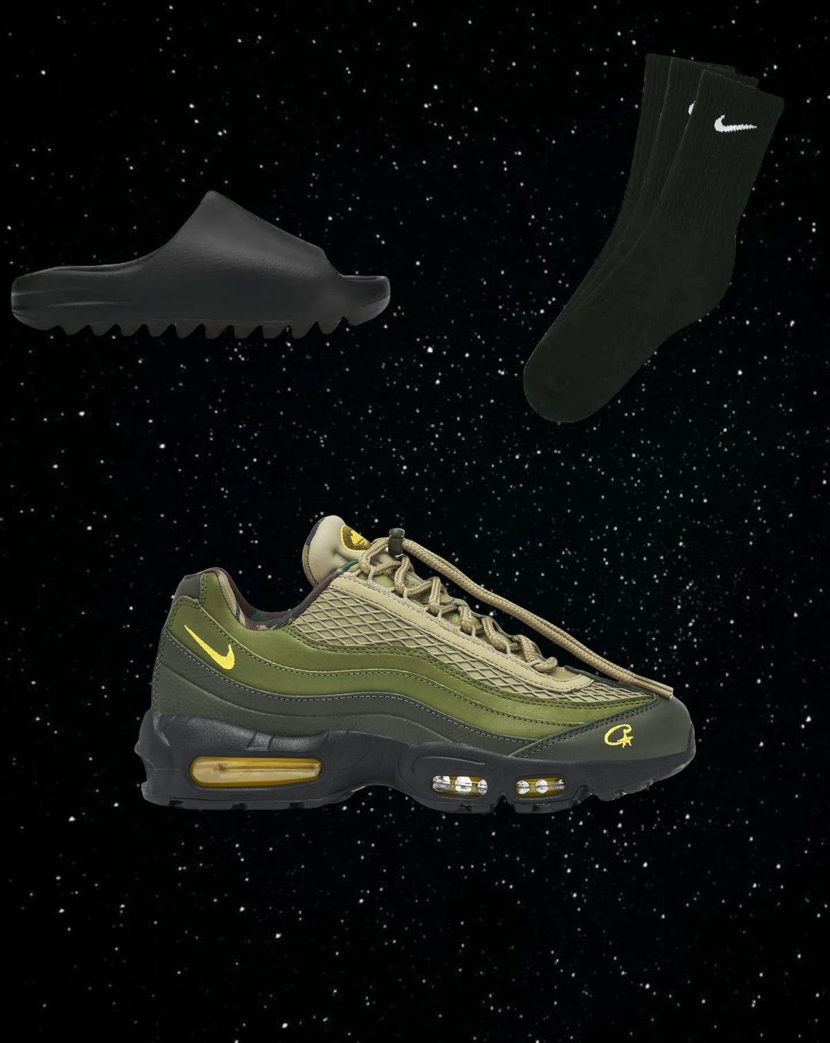 Corteiz gutta green Eid combo