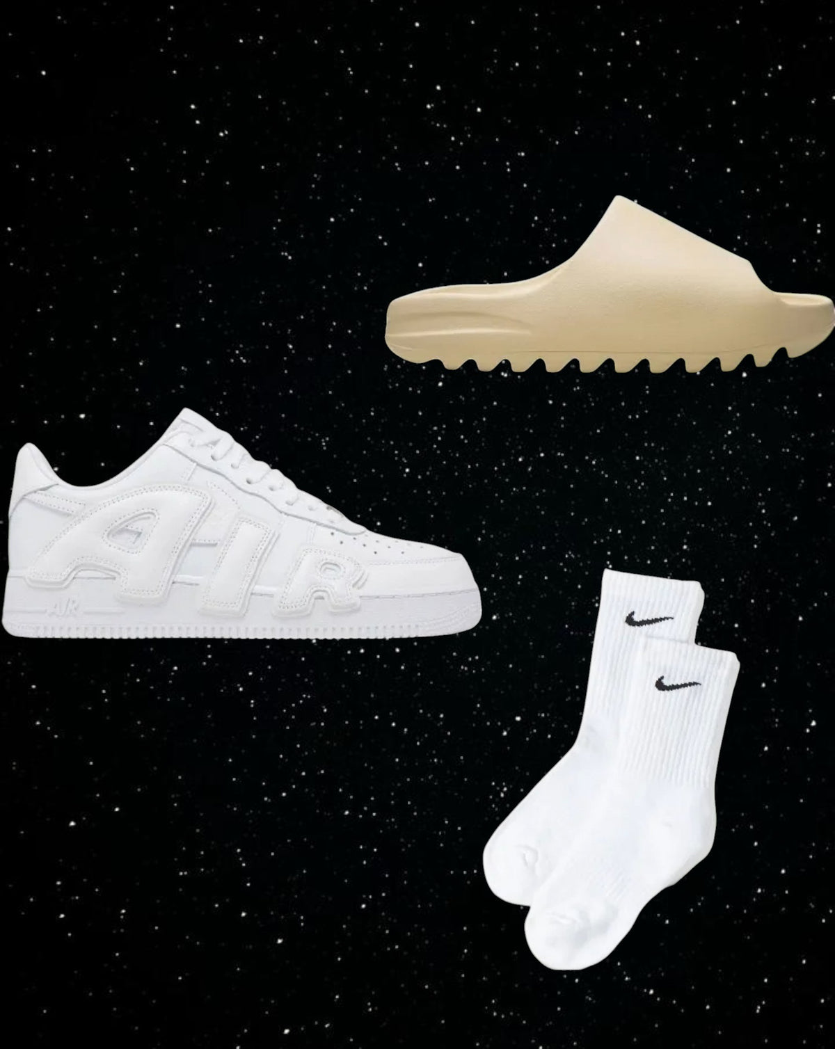White Cpfm air force combo
