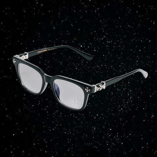Chrom hearts glasses - black & silver