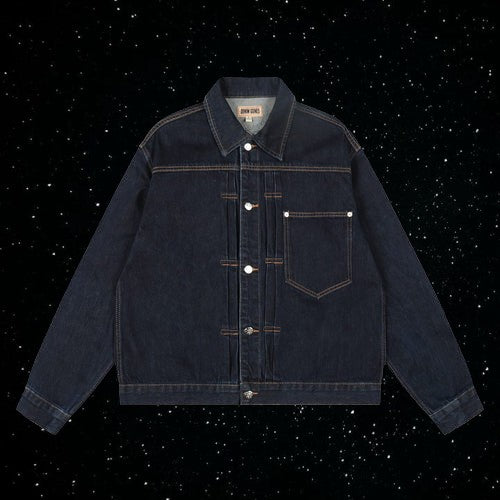 Corteiz denim jacket - denim blue