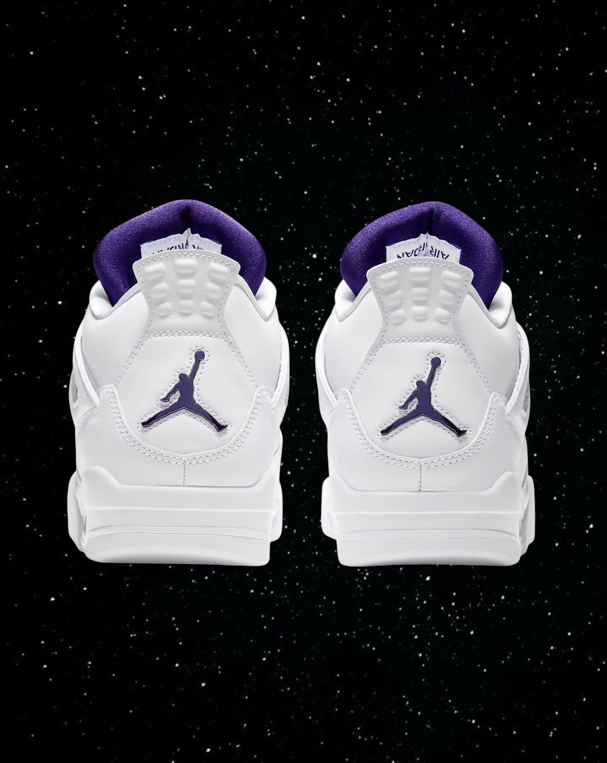 Jordan 4 purple metallic
