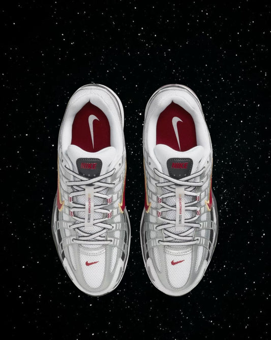 Nike p-6000 “metallic silver red”