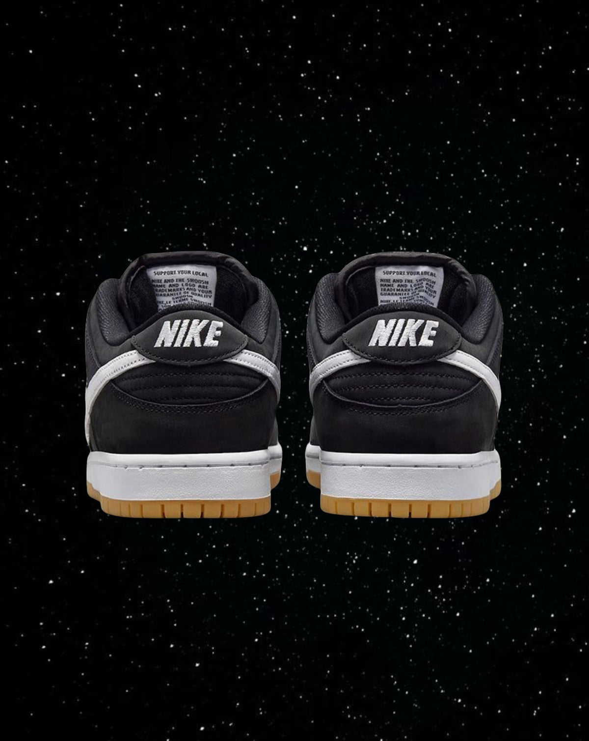 Nike sb dunks (black gum)