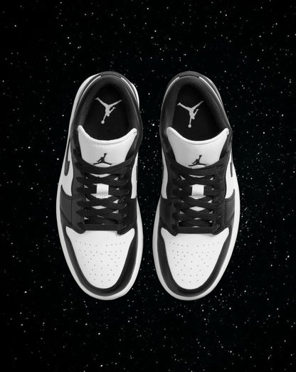 Jordan 1 low black and white