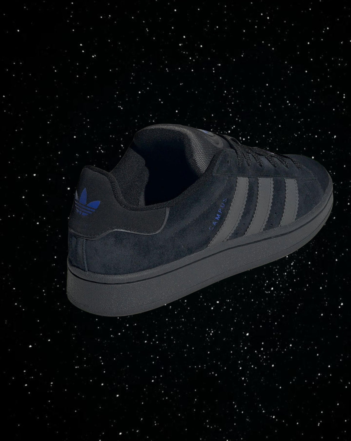 Adidas campus “core black lucid blue”