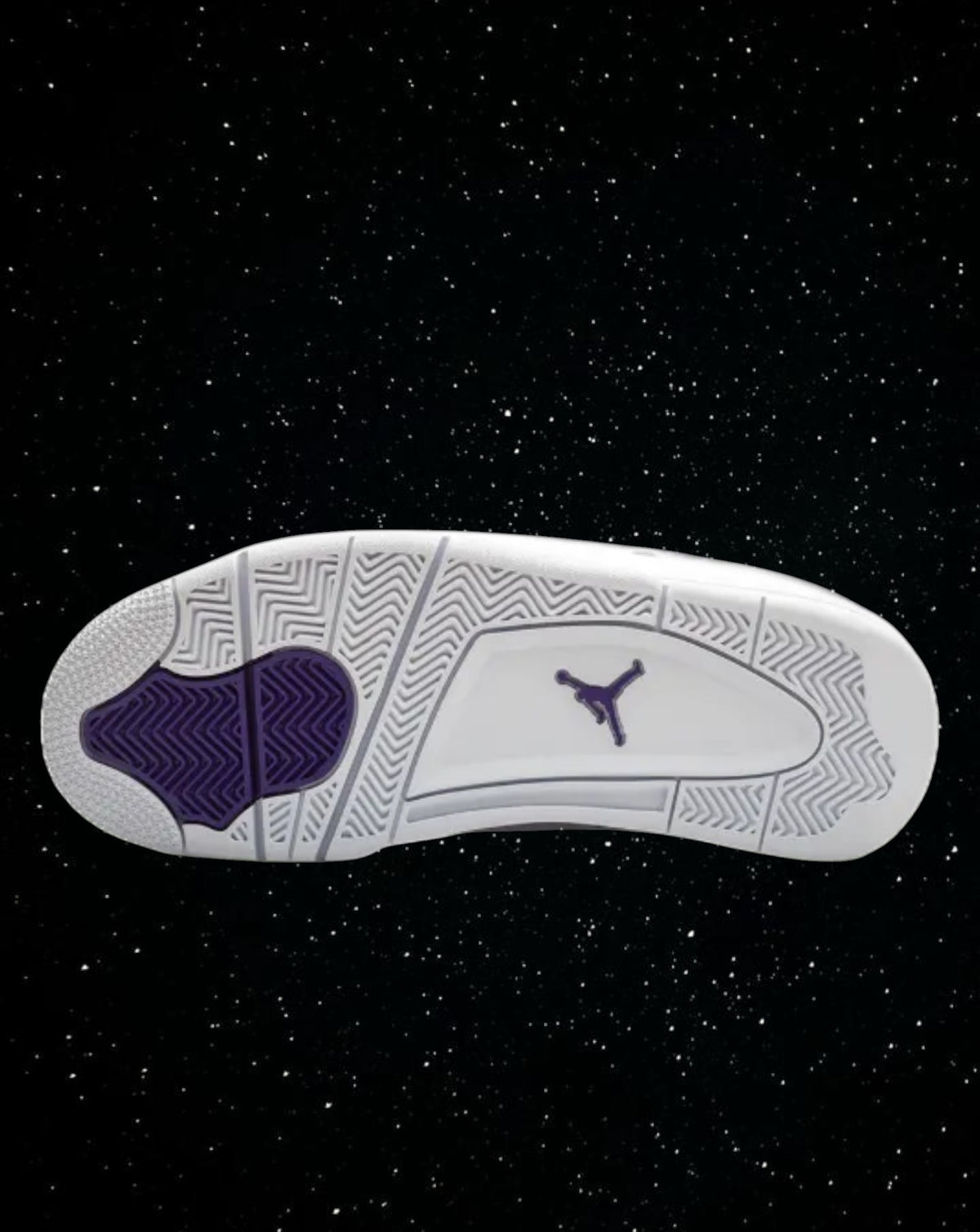 Jordan 4 purple metallic