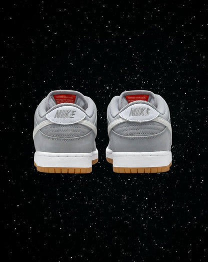 Grey wolf gum sb dunks