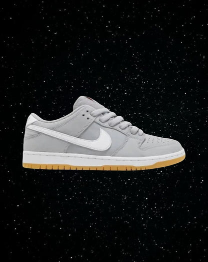 Grey wolf gum sb dunks