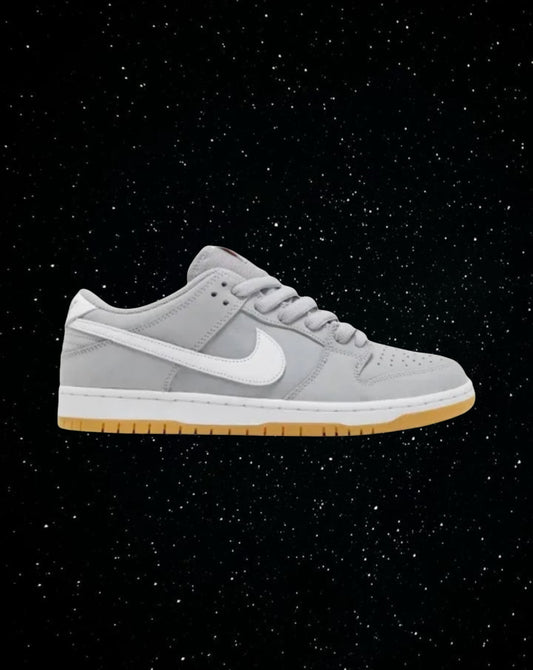 Grey wolf gum sb dunks