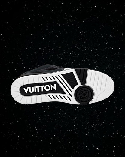 LV skates black and white