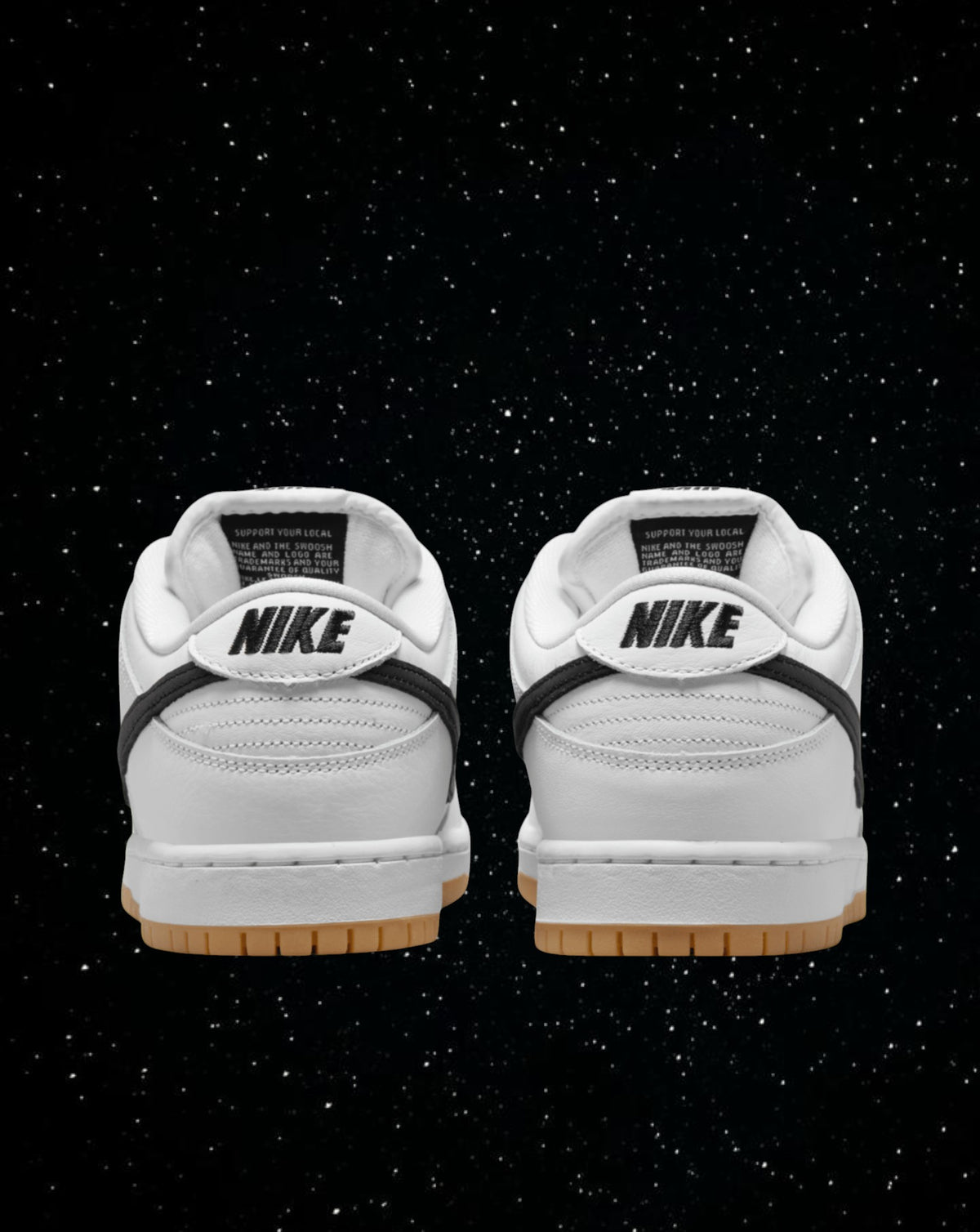 Nike sb dunks (white gum)