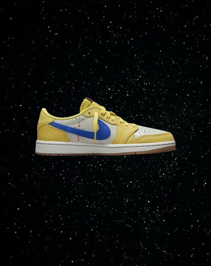 Travis scott jordan 1 low canary