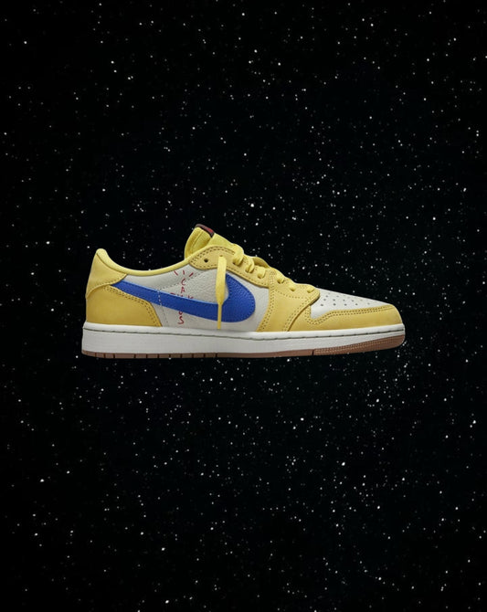 Travis scott jordan 1 low canary
