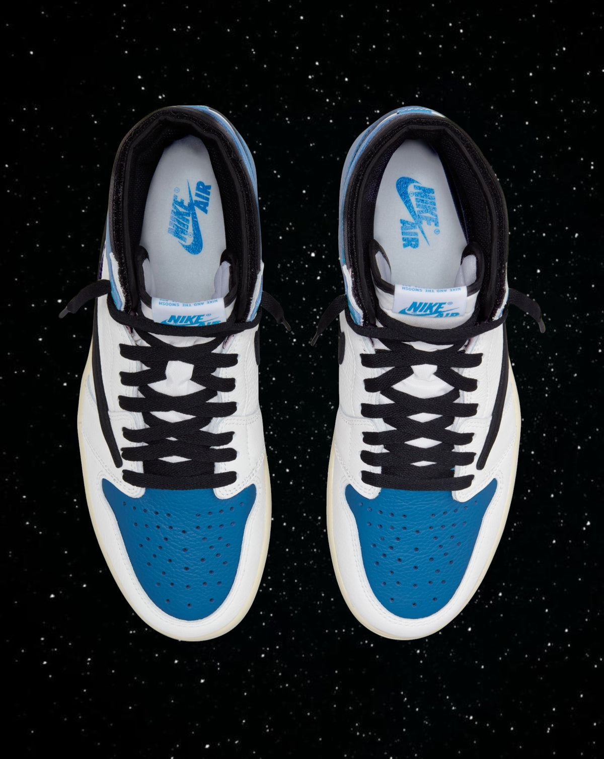 Travis Scott X fragment Jordan 1 high