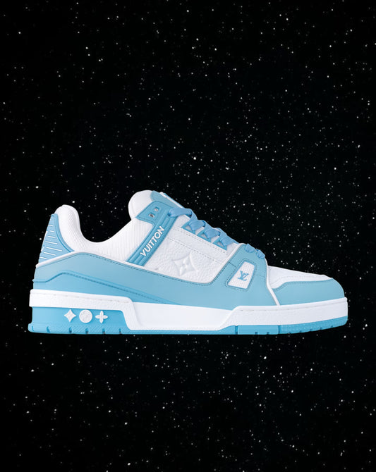 Lv trainers baby blue