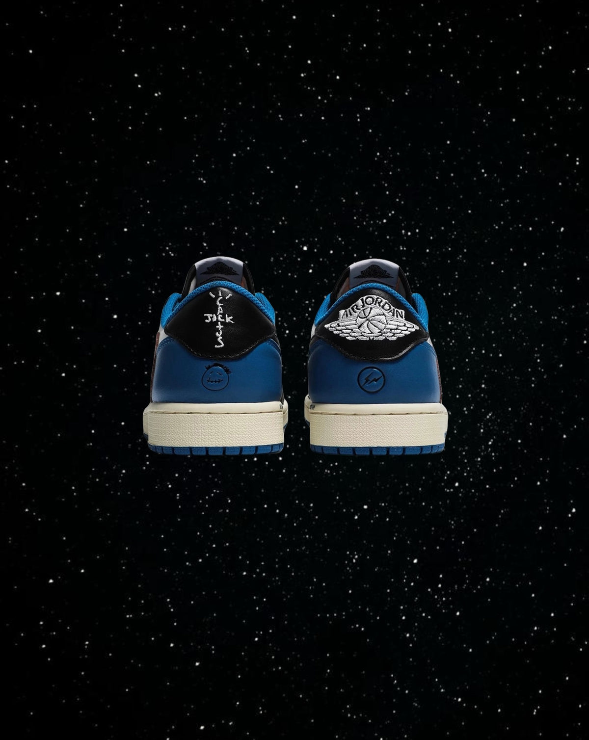 Travis scott Jordan 1 low fragment
