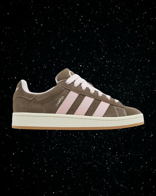 Adidas campus brown and pink