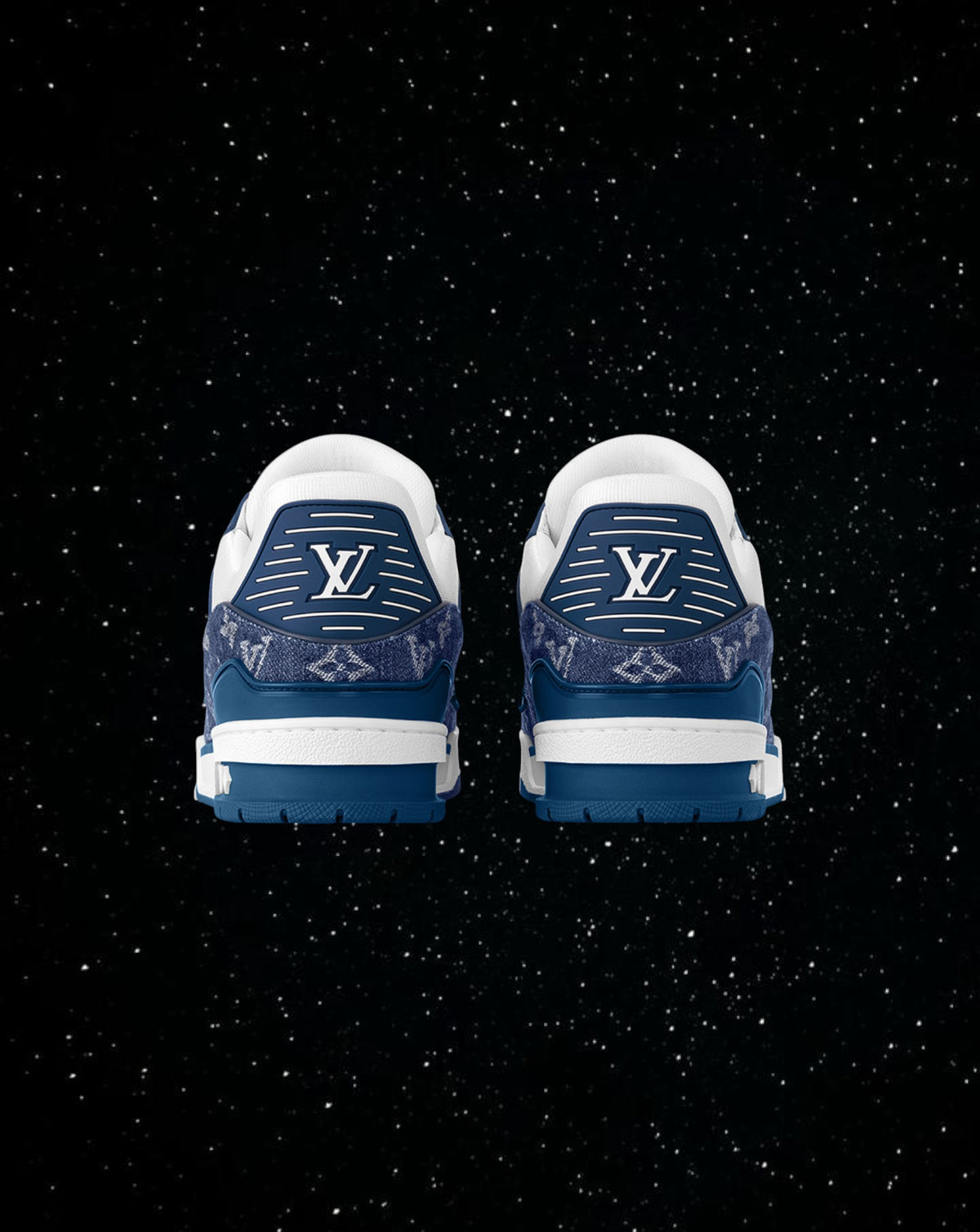 Lv trainer denim blue