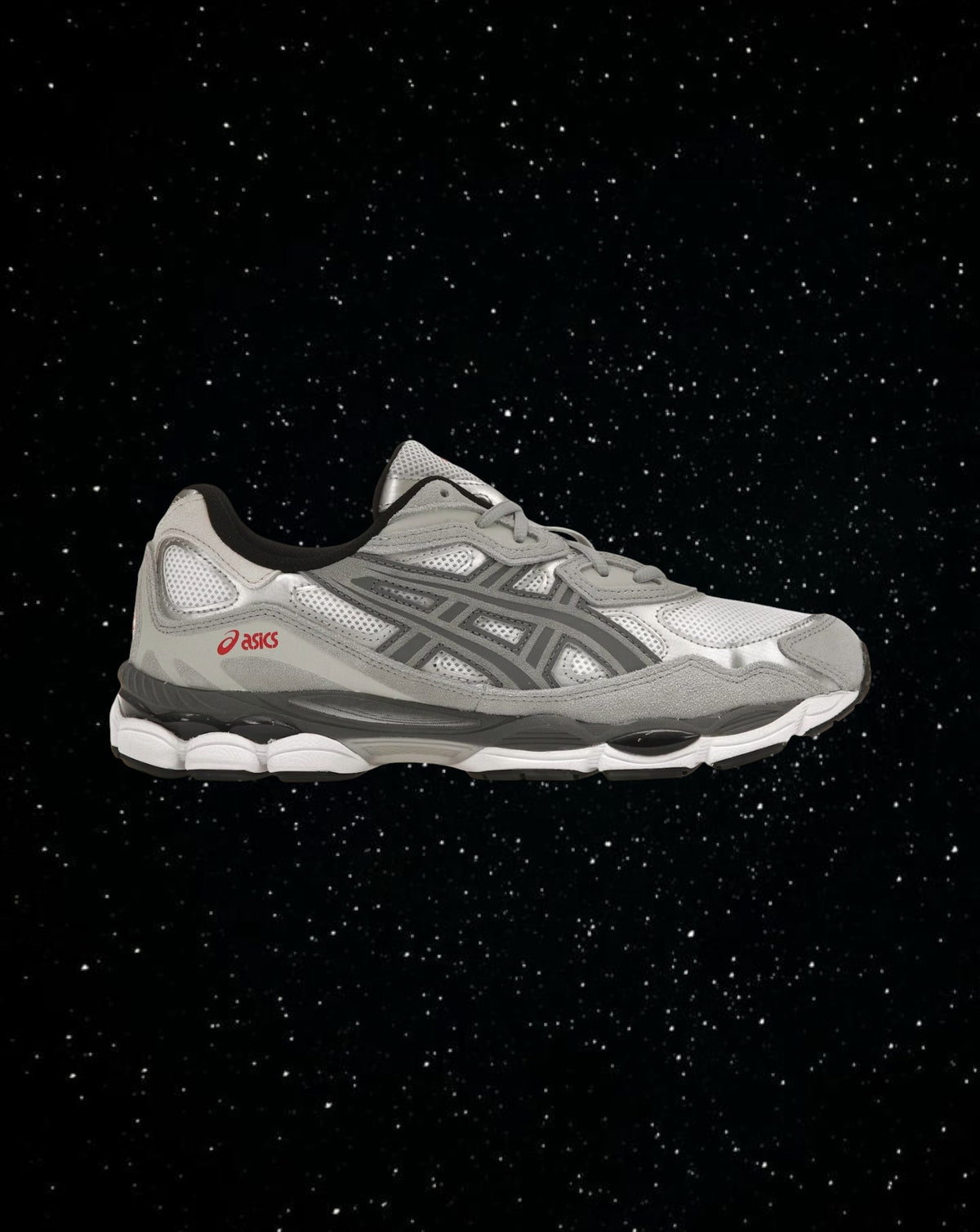 Asics gel NYC “white steel grey”