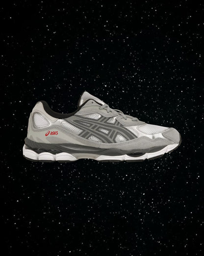 Asics gel NYC “white steel grey”