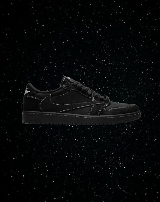 Travis scott Jordan 1 low black phantom