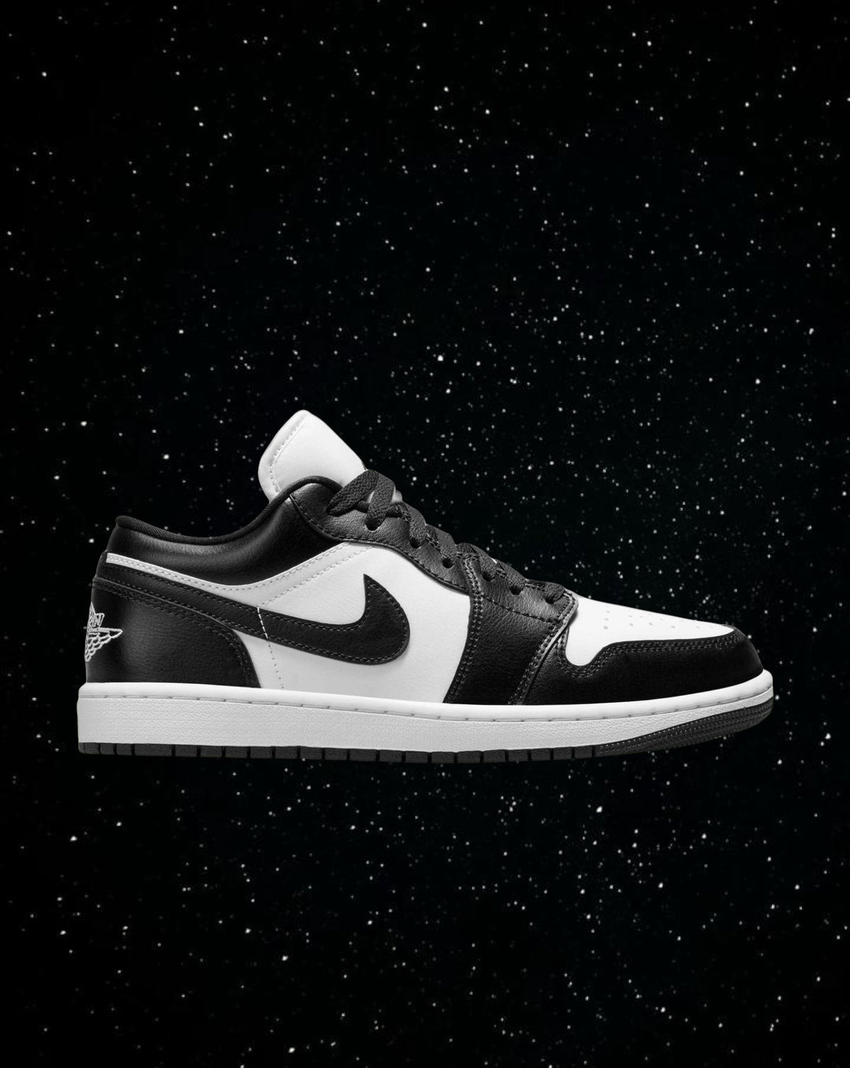Jordan 1 low black and white