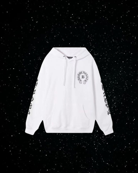 Chrom hearts hoodie“white”