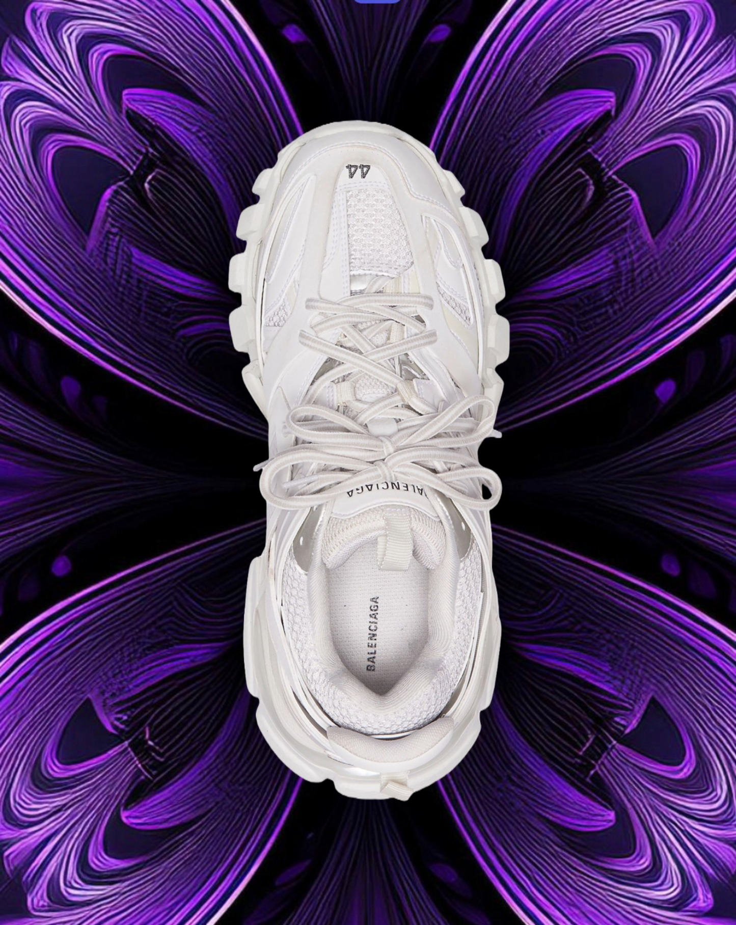 Balenciaga track (triple white) NO LED