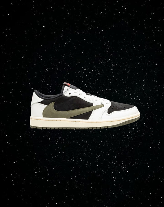 Jordan 1 low X travis scott olive