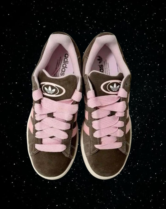 Adidas campus brown and pink