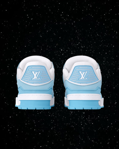 Lv trainers baby blue