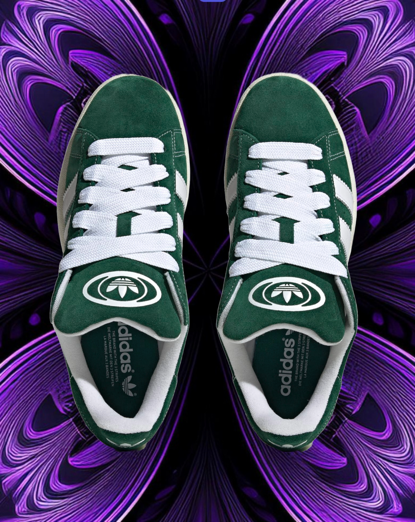 Adidas campus dark green