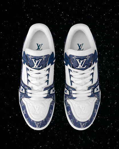 Lv trainer denim blue