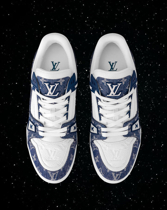 Lv trainer denim blue