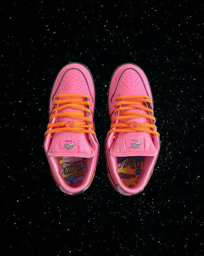 Powerpuff girls X Nike SB dunks (blossom)