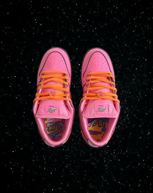Powerpuff girls X Nike SB dunks (blossom)